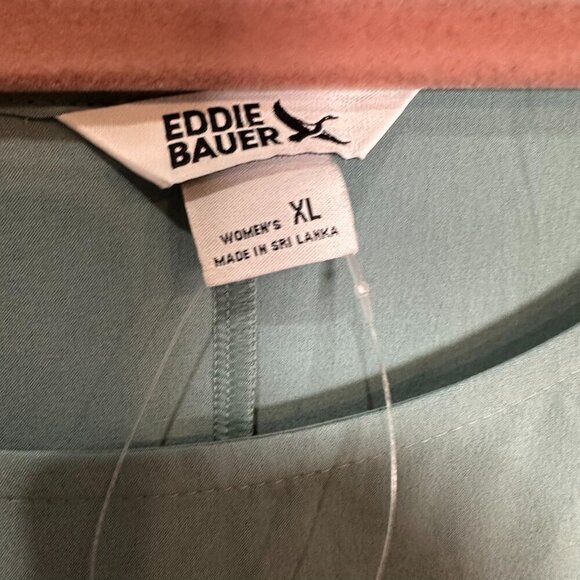 Eddie Bauer Departure Dress Size XL NWT Outdoors Travel Green - Picture 3 of 8